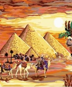 Egyptian Desert By Numbers