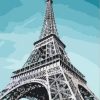 Eiffel Tower Paint By Numbers