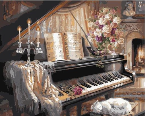 Europe Piano Paint By Numbers