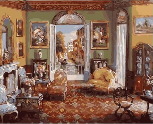 Europe Room Paint By Numbers