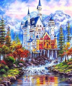 Fantasy Castle Paint By Numbers