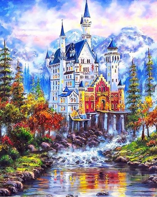 Fantasy Castle Paint By Numbers