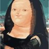 Fat Mona Lisa Paint By Numbers
