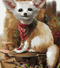 Fennec Fox Paint By Numbers