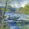 Fishing in Spring By Gogh Paint By Numbers