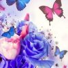 Flower and Butterfly Paint By Numbers