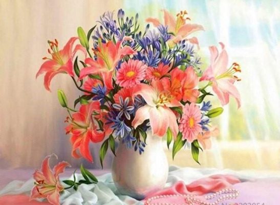 Flowers Bouquet Paint By Numbers