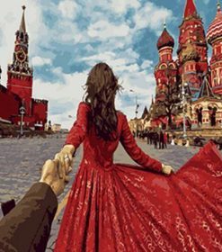 Follow Me to Moscow Paint By Numbers