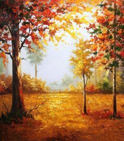 Forest Autumn Paint By Numbers