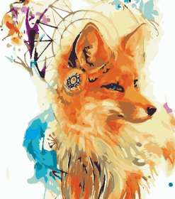 Fox Dreamcatcher Paint By Numbers
