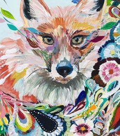 Fox Graffiti Paint By Numbers