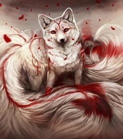 Fox With Nine Tails Paint By Numbers