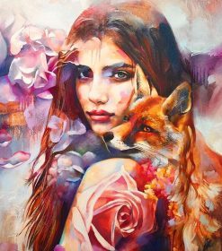 Fox Woman Paint By Numbers