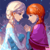 Frozen Cartoon Paint By Numbers