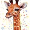 Giraffe Art Paint By Numbers