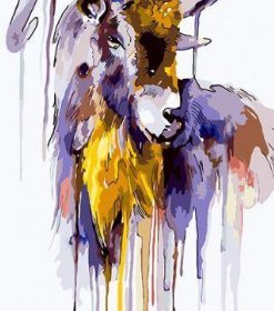 Goat Animal Paint By Numbers