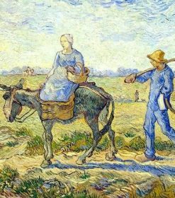 Going to Work By Gogh Paint By Numbers