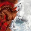 Good vs Evil Horse Paint By Numbers