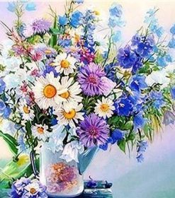 Gorgeous Flowers Paint By Numbers