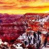 Grand Canyon Winter Paint By Numbers