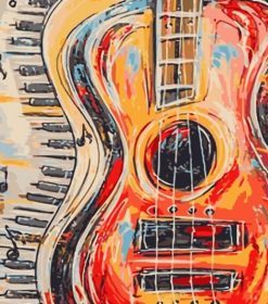 Guitar And Piano Paint By Numbers