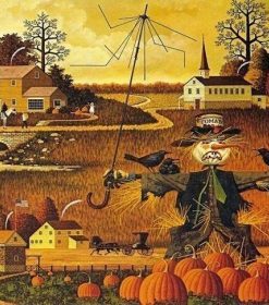 Halloween Farm Paint By Numbers