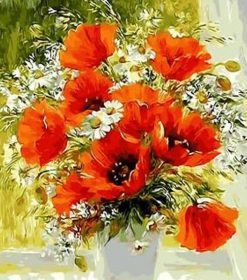Heavenly Flowers Paint By Numbers