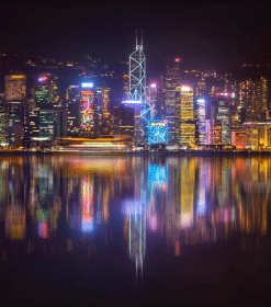 Hong Kong Lights Paint By Numbers