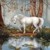 Horse Unicorn Forest Paint By Numbers