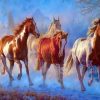 Horses Painting Paint By Numbers