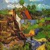 Houses In Auvers By Gogh Paint By Numbers