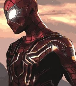 Iron Spiderman Paint By Numbers