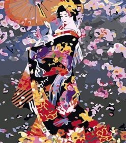 Japanese Women Paint By Numbers
