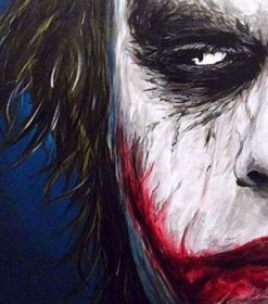 Joker Face Paint By Numbers