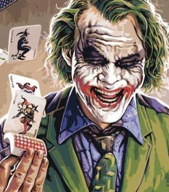 Joker Playing Card Paint By Numbers