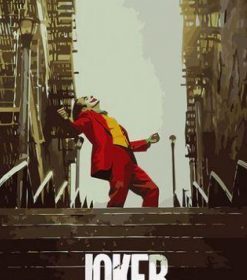 Joker Poster Paint By Numbers