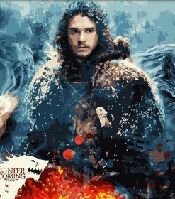 Jon Snow Paint By Numbers