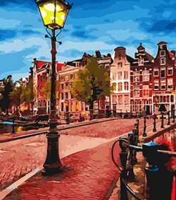 Keizersgracht Canal Paint By Numbers