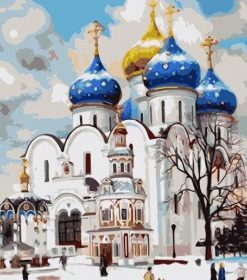 Kiev Cathedral Paint By Numbers
