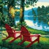 Lakeside Chair Paint By Numbers