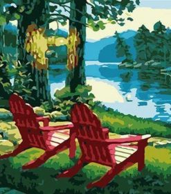 Lakeside Chair Paint By Numbers