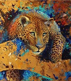 Leopard Big Cats Paint By Numbers