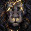 Lightning Lion Paint By Numbers