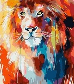 Lion Art Paint By Numbers