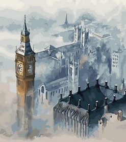 London City Mist Paint By Numbers