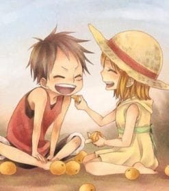 Luffy x Nami Paint By Numbers