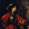 Man in Military By Rembrandt Paint By Numbers