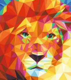 Mandala Lion Paint By Numbers