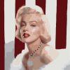 Marilyn Monroe Dress Paint By Numbers