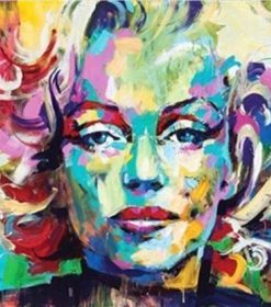 Marilyn Monroe Portrait Paint By Numbers